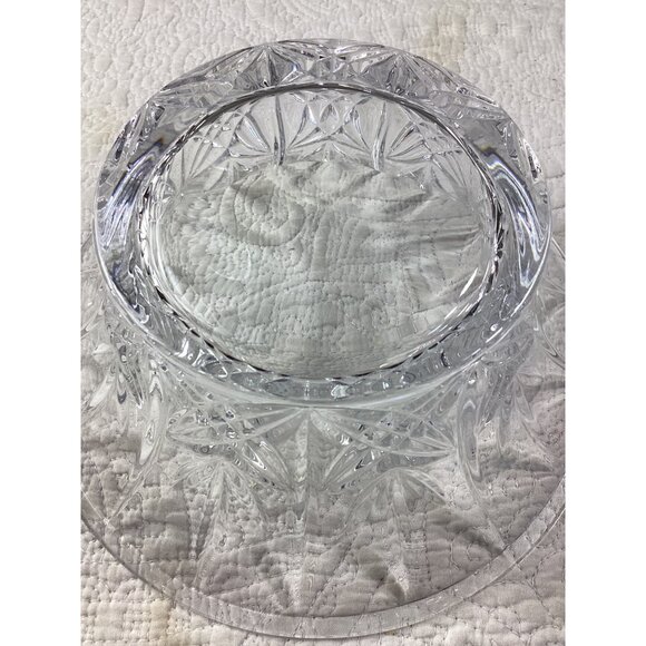 Bohemia 24% Lead Crystal Decorative Bowl*Czech Republic *NWB - Picture 5 of 9